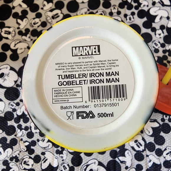 Iron Man Tumbler With Straw - Picture 9 of 14